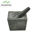 Top Quality Stone Square Mortar and Pestle